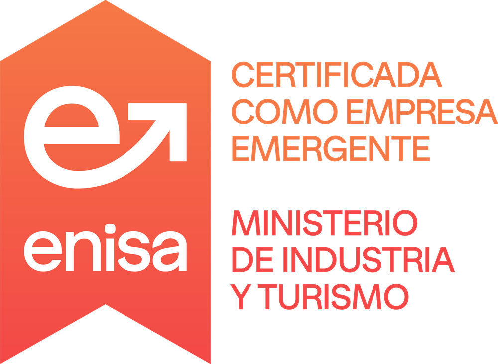 Enisa — Certificada como Empresa Emergente · Ministerio de Industria y Turismo